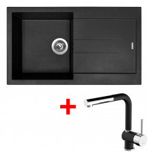 Sinks AMANDA 860 Nanoblack+MIX 3 P ...